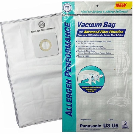 Dvc DVC Vacuum Bag For Eureka 3 pk PR-1471A